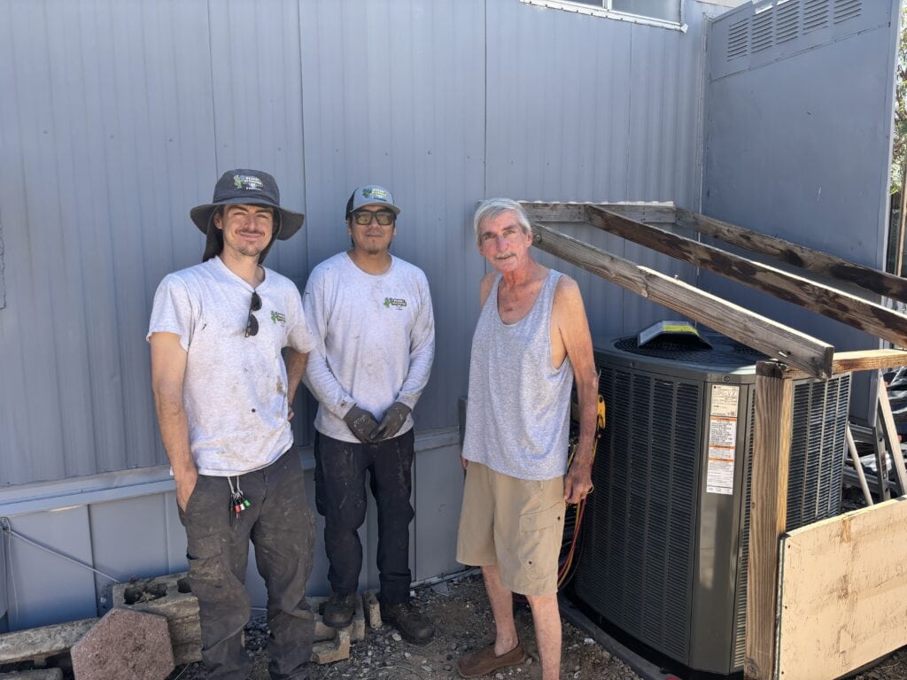 Desert Diamond gives away HVAC system to local veteran in Phoenix and Sun City area!