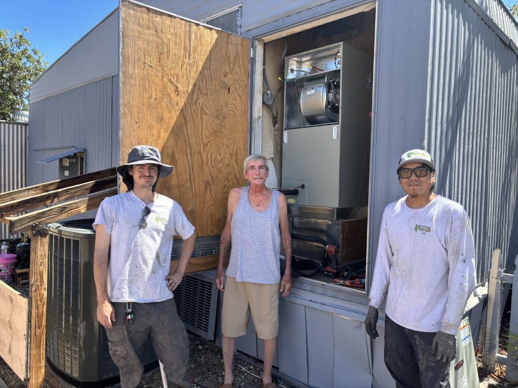 Desert Diamond gives away HVAC system to local veteran in Phoenix!